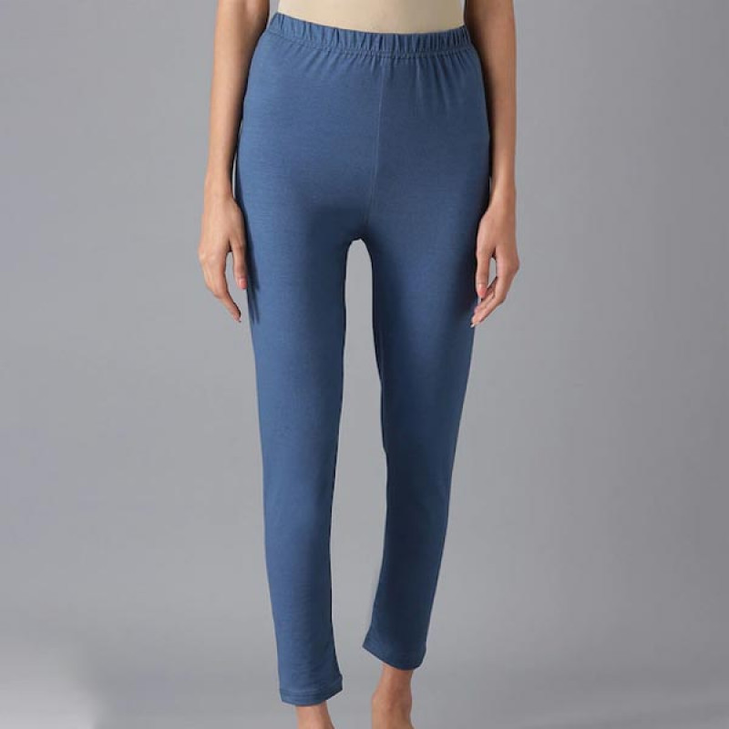 Women Blue Skinny Fit Leggings